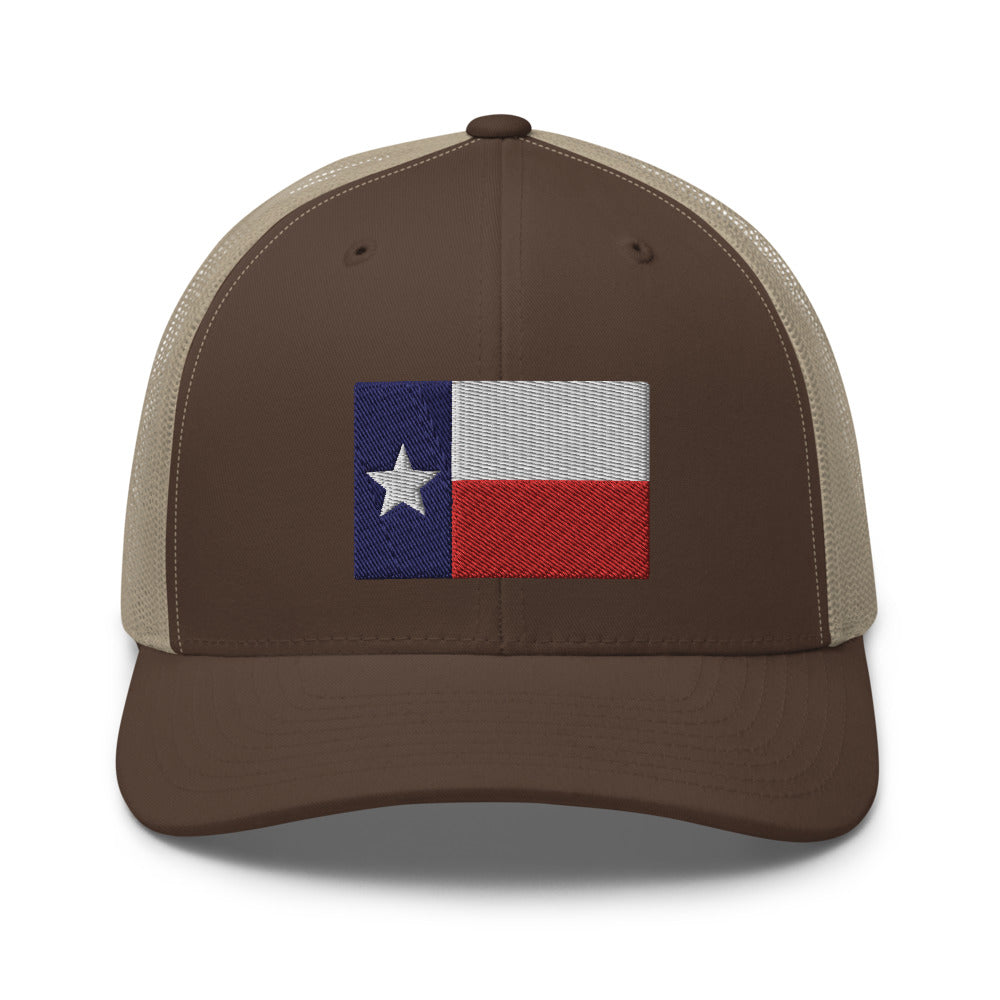 Texas Flag - Retro Trucker Cap - 7onetees