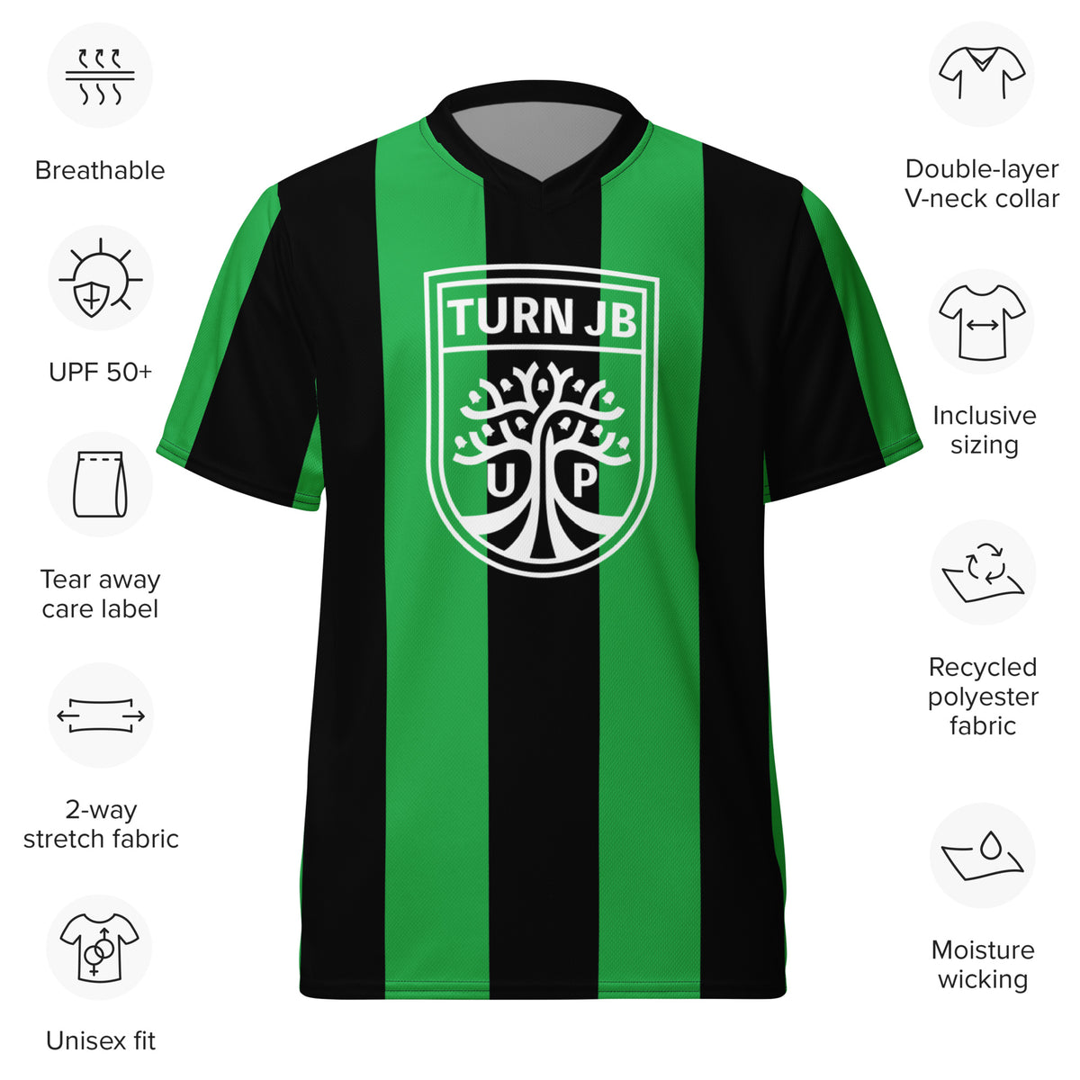 TURN JB UP - Men&#39;s/Unisex Sports Jersey