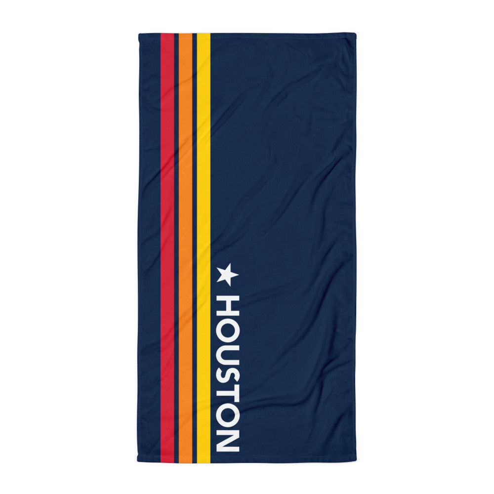 Houston - Beach Towel 30″× 60″