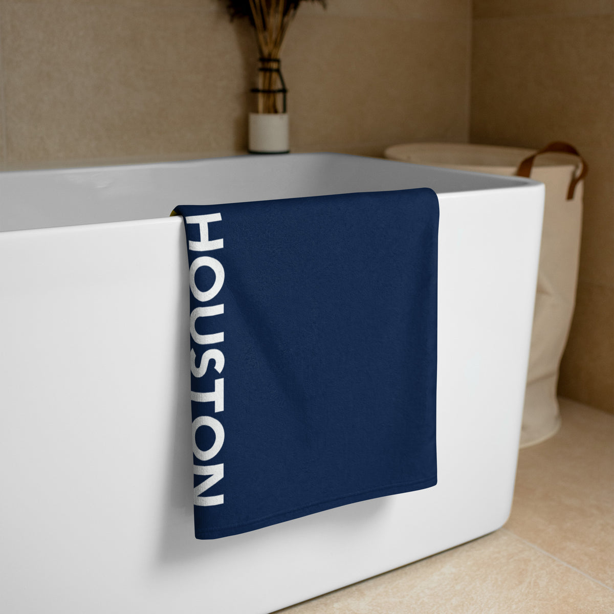 Houston - Beach Towel 30″× 60″