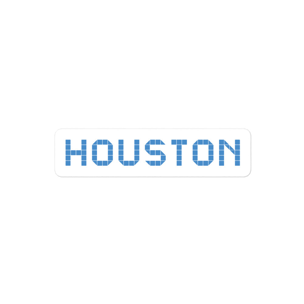 Houston Blue Tiles - Stickers