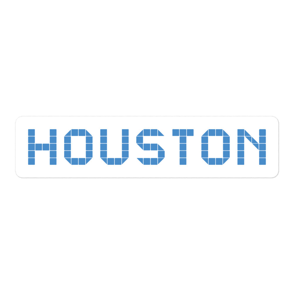 Houston Blue Tiles - Stickers