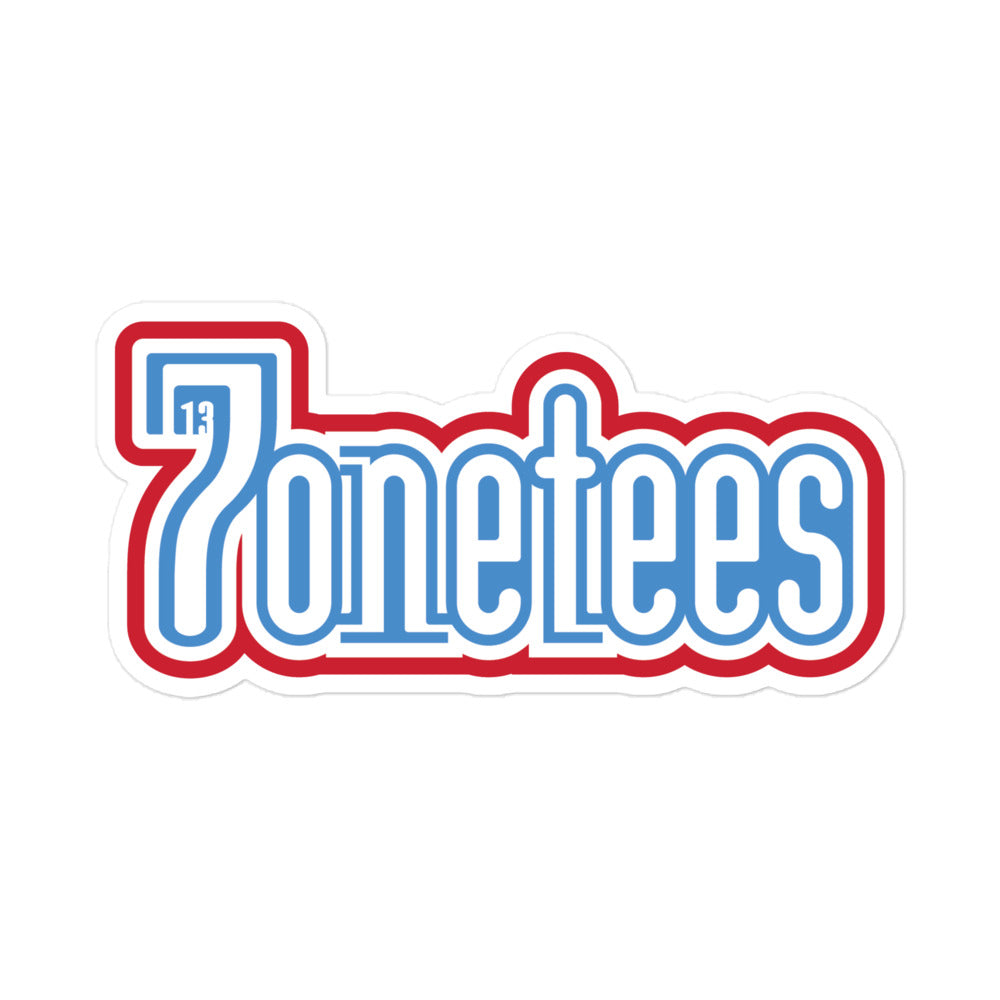 Baby Blue 7onetees - Stickers