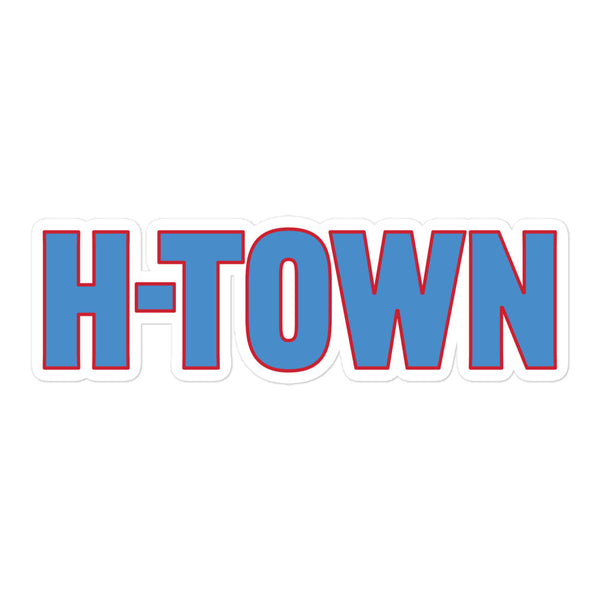 H-Town Sticker - Sticker - Die Cut Vinyl - Bright Print Sticker