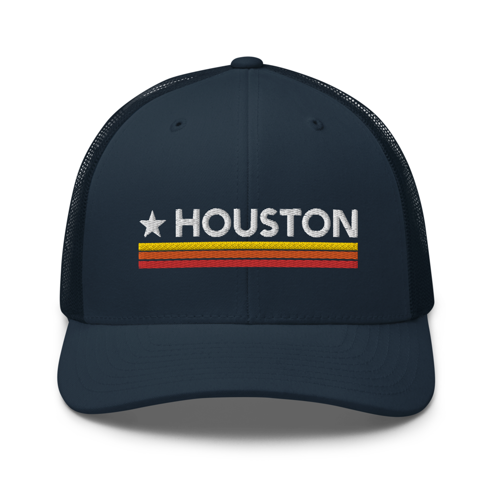 Houston Stros - Retro Trucker Cap - 7onetees