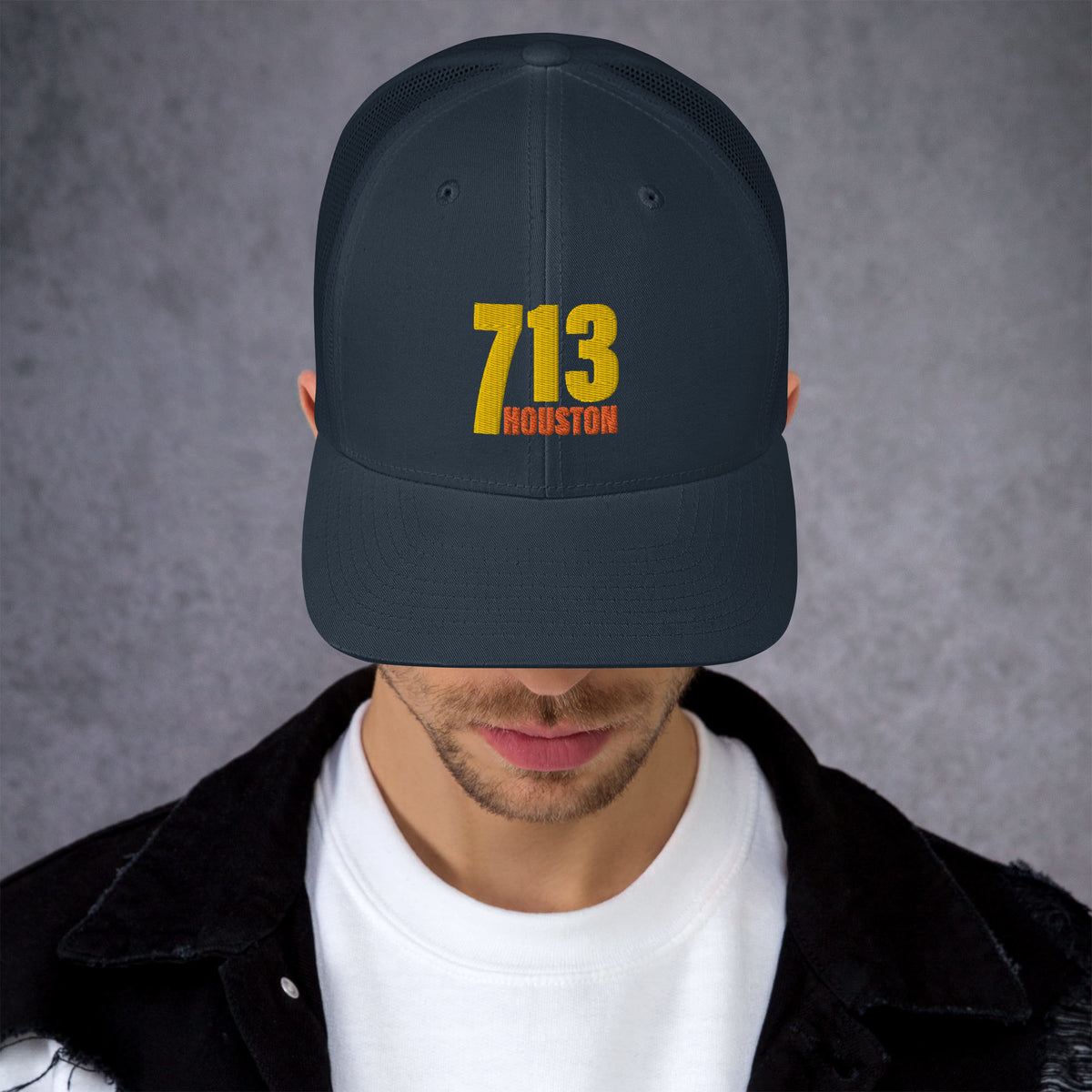 713 Houston - Retro Trucker Cap