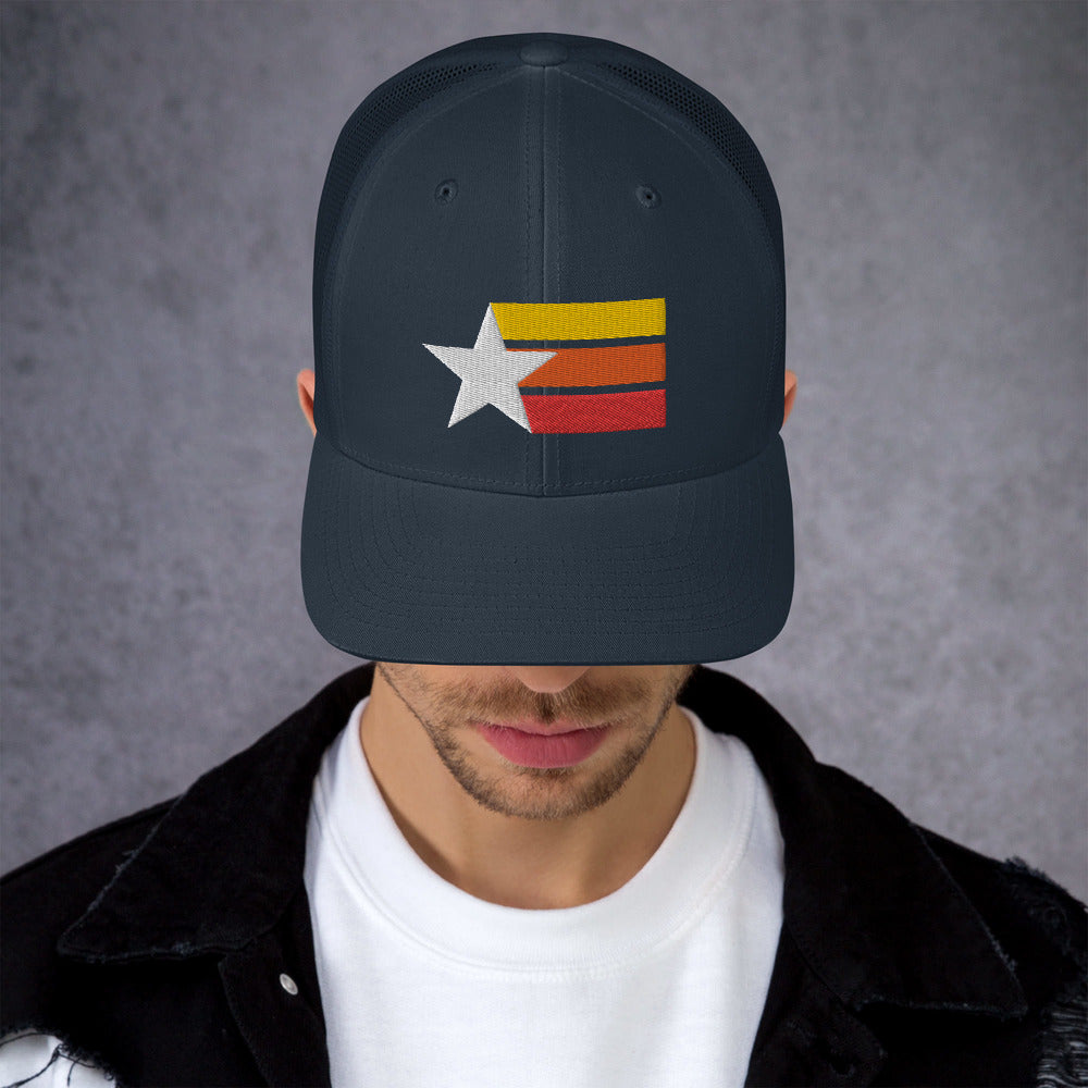 Star &amp; Stripes - Retro Trucker Cap