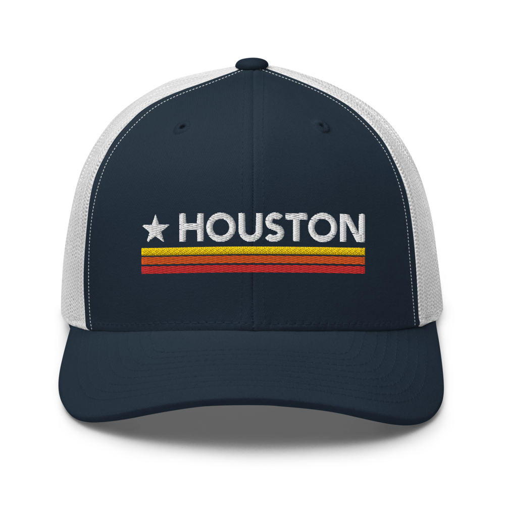 Houston - Retro Trucker Cap