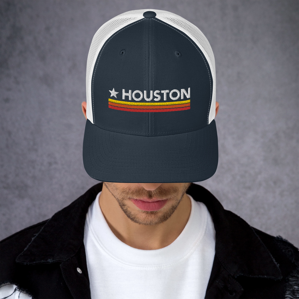Houston Stros - Retro Trucker Cap - 7onetees