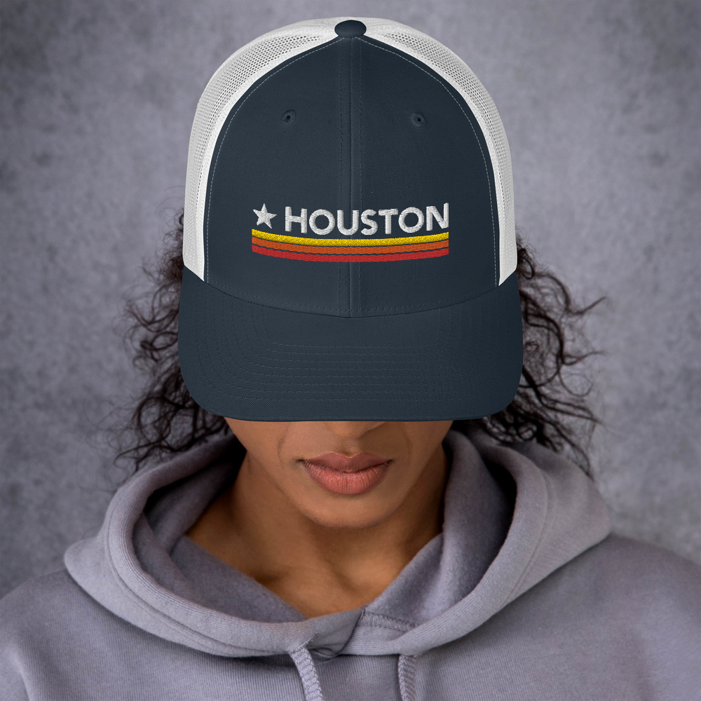 Houston Stros - Retro Trucker Cap - 7onetees