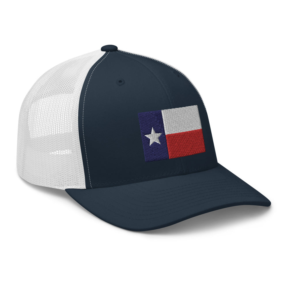 Texas Flag - Retro Trucker Cap - 7onetees
