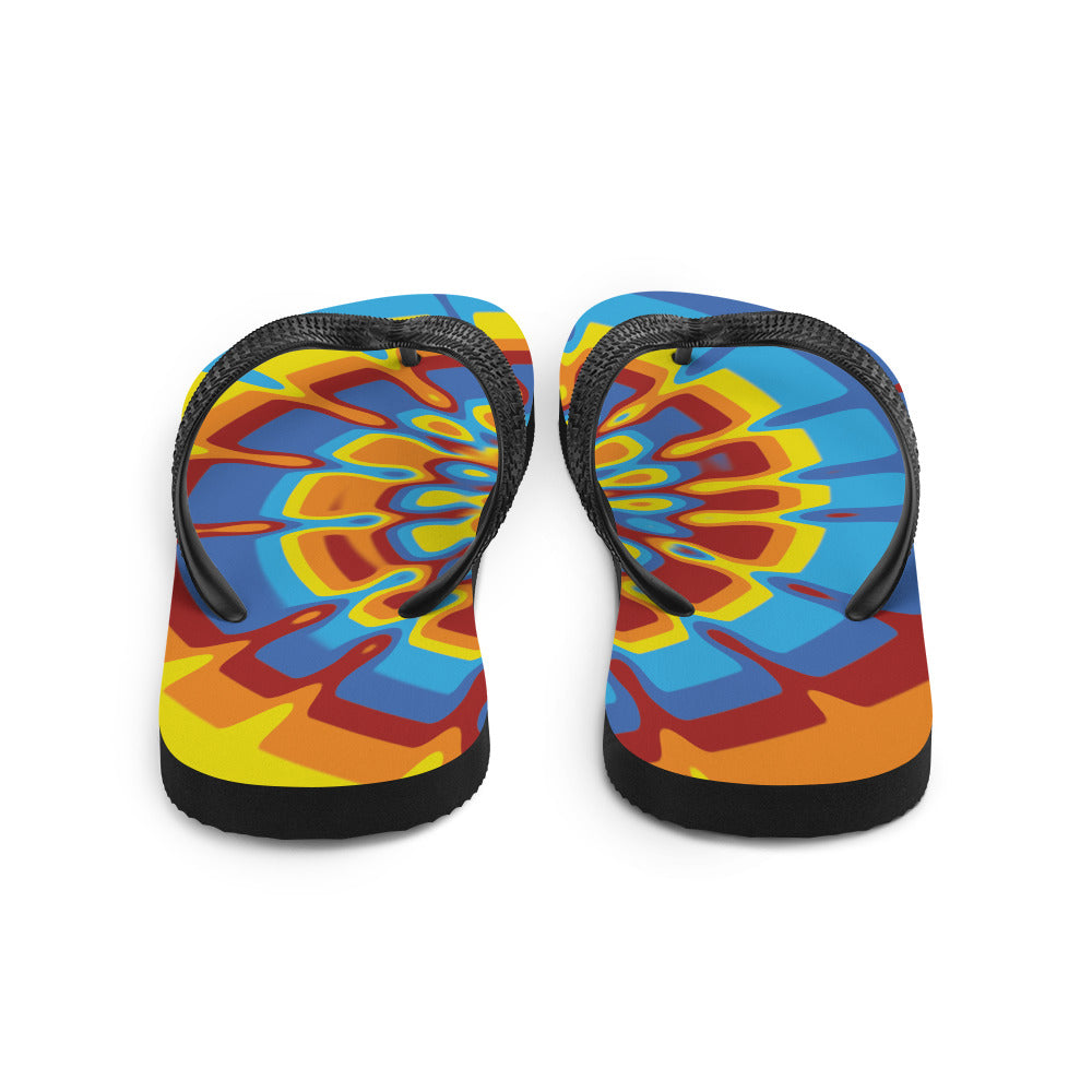 Tie Dye - Flip-Flops - 7onetees