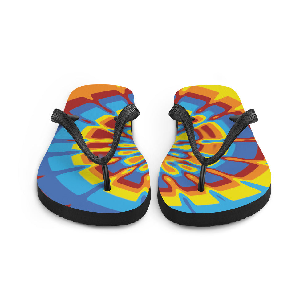 Tie Dye - Flip-Flops - 7onetees