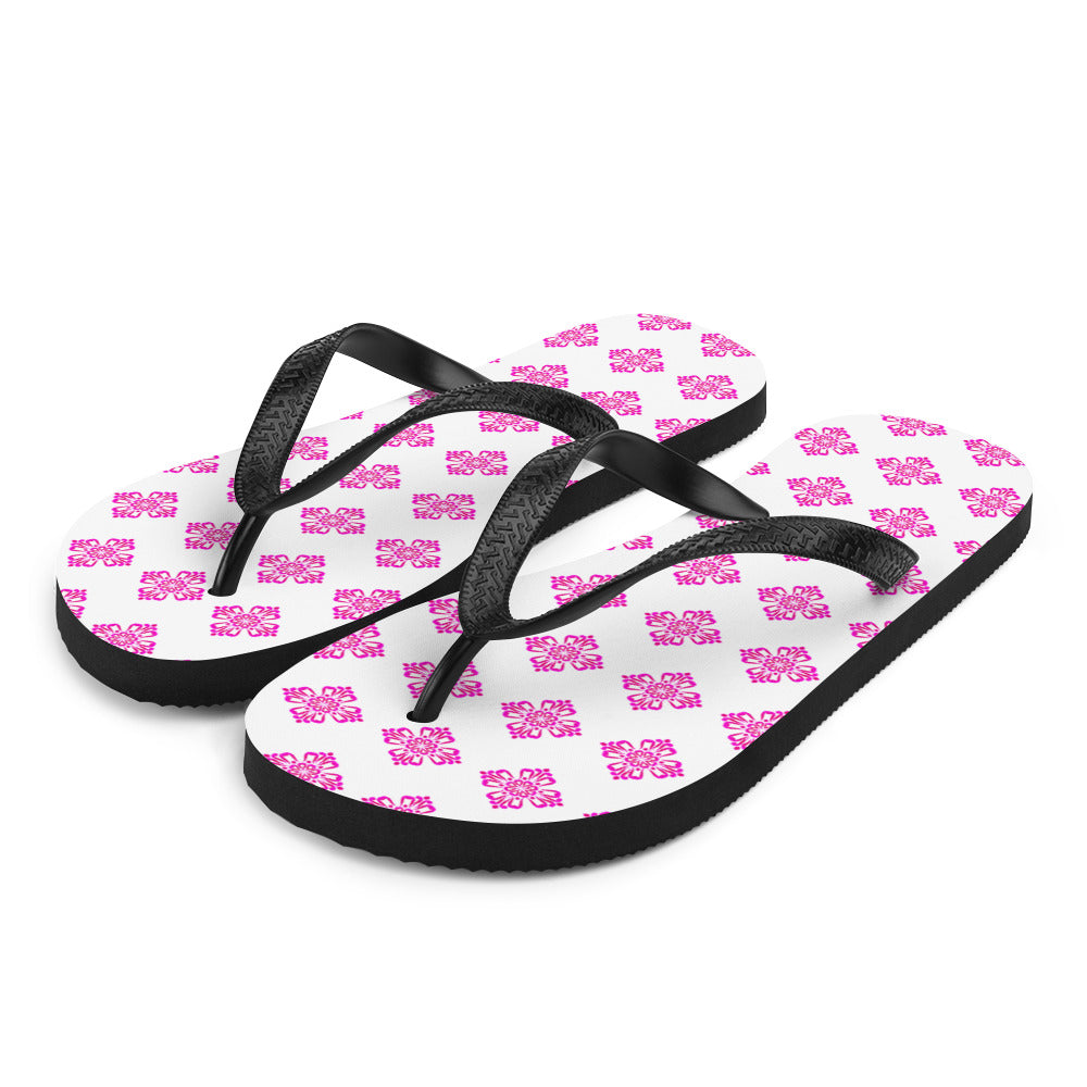 Electric Flower - Flip-Flops - 7onetees