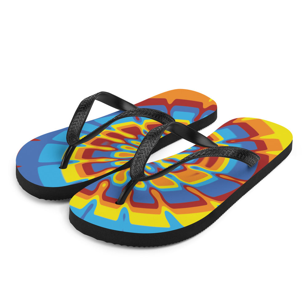 Tie Dye - Flip-Flops - 7onetees