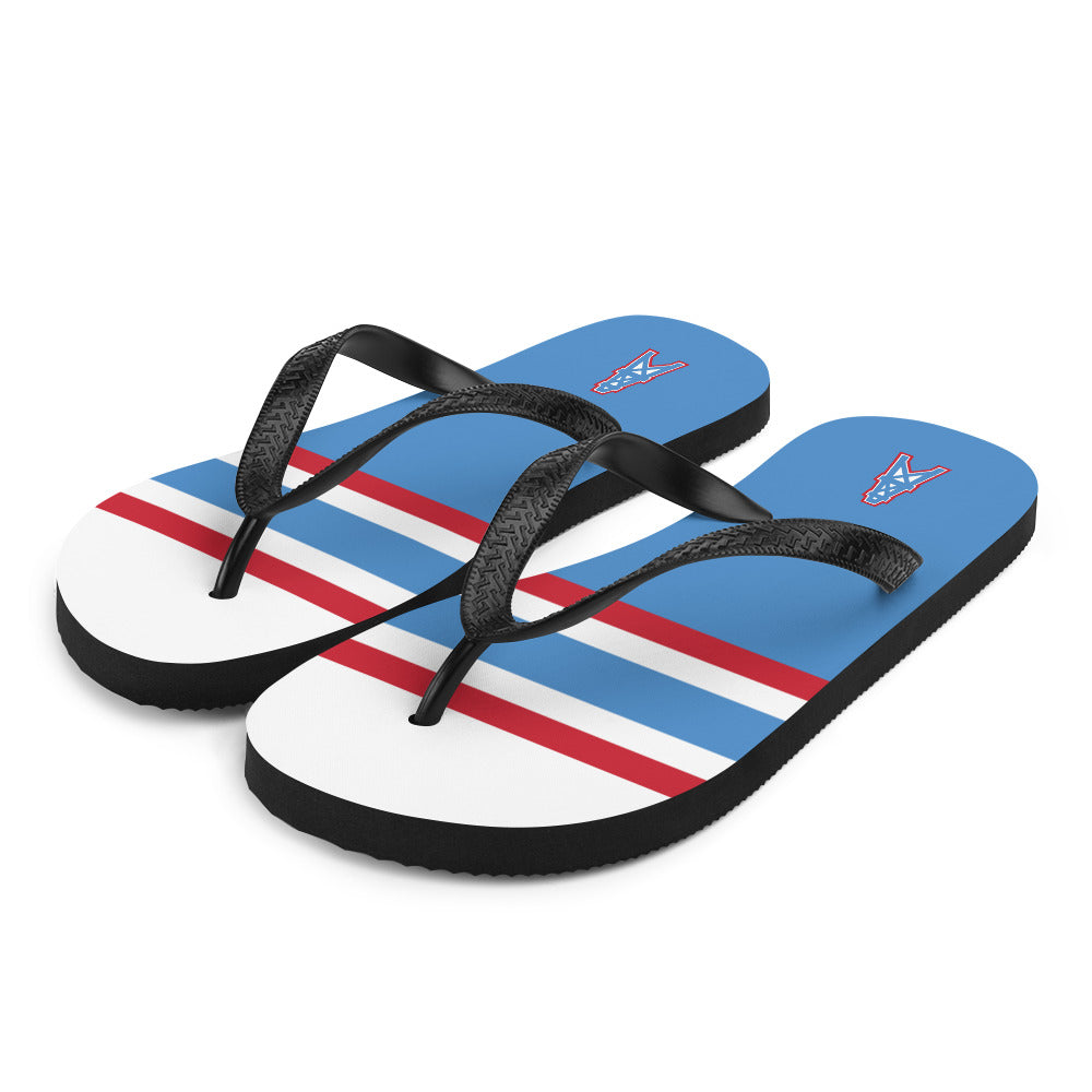 Luv Ya Blue - Flip-Flops - 7onetees