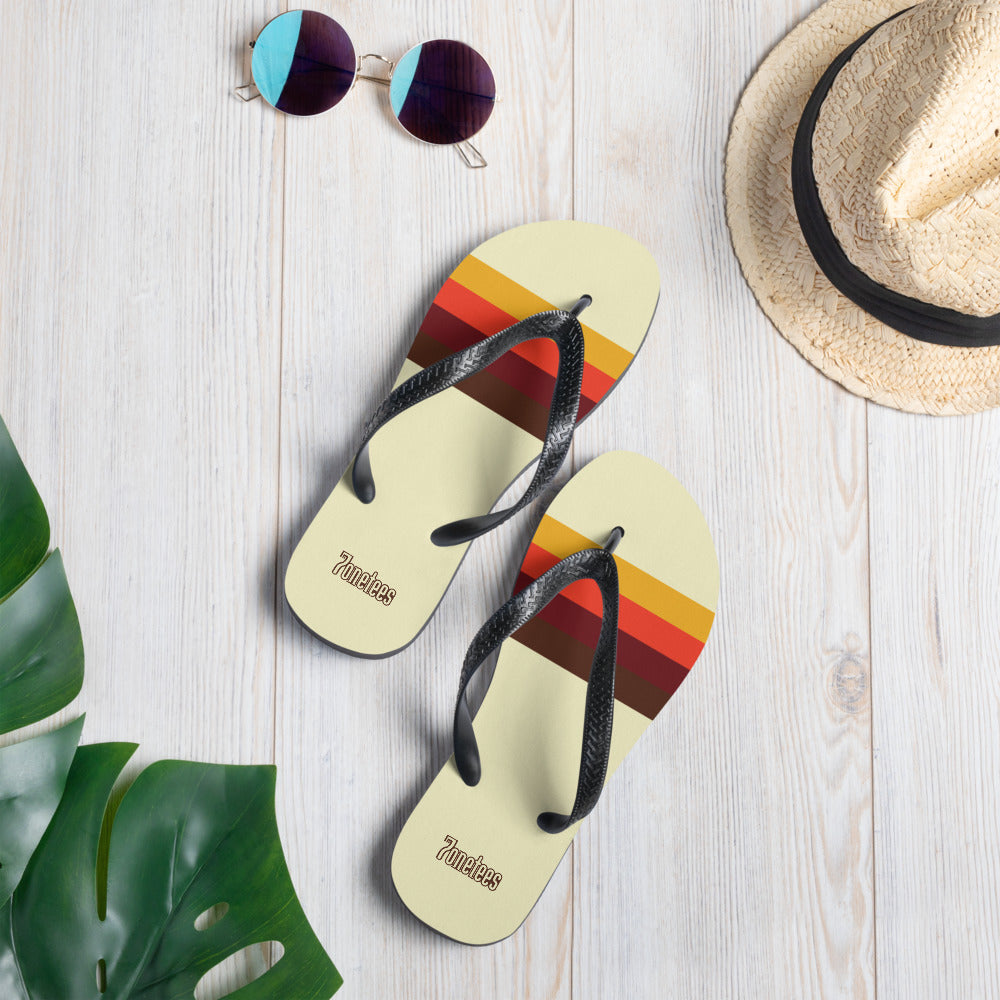 Retro Lounge - Flip-Flops - 7onetees