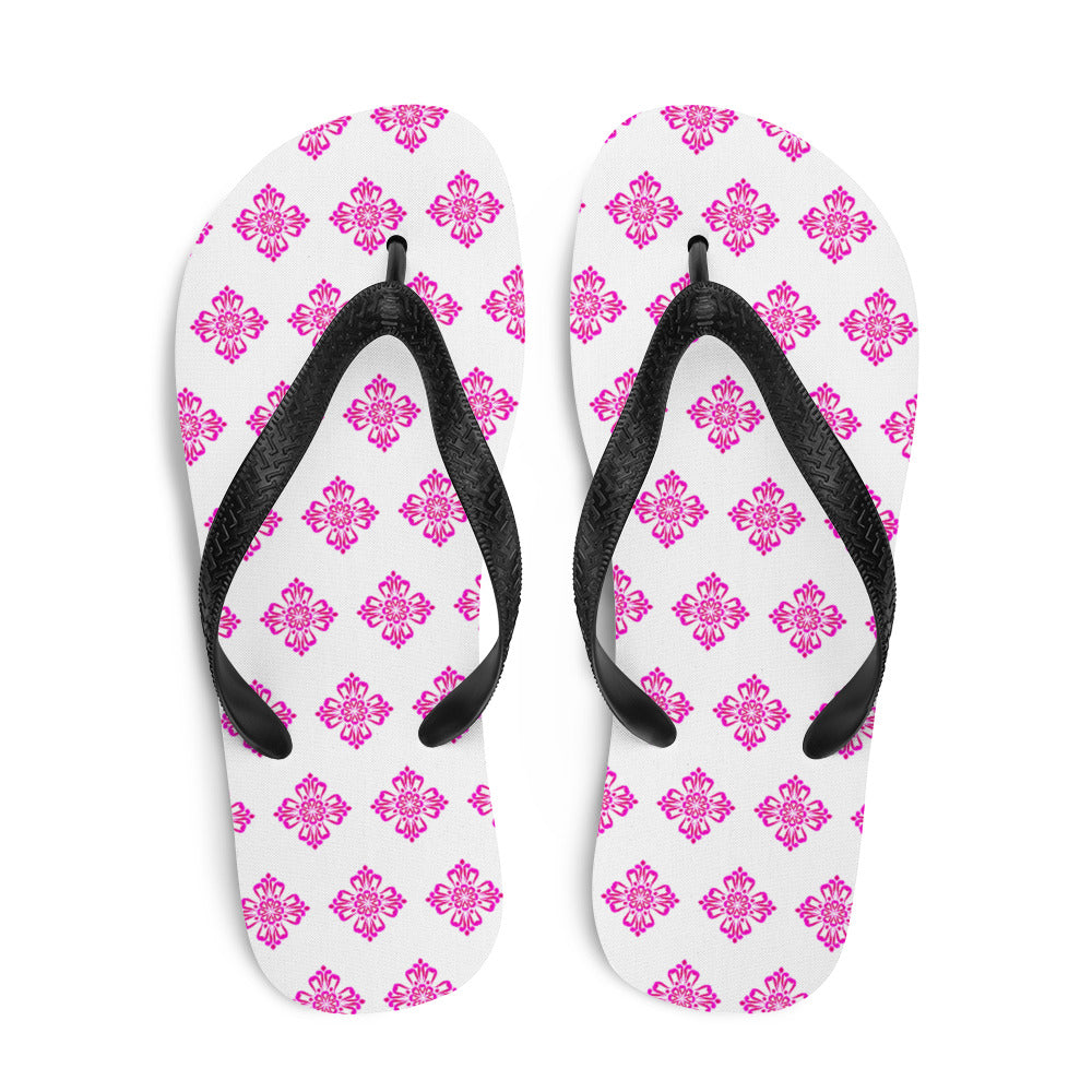 Electric Flower - Flip-Flops - 7onetees