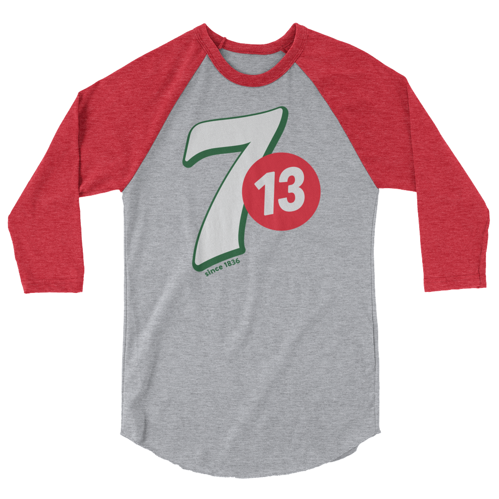 Drink 713 - Men&#39;s/Unisex 3/4 Sleeve Raglan - 7onetees