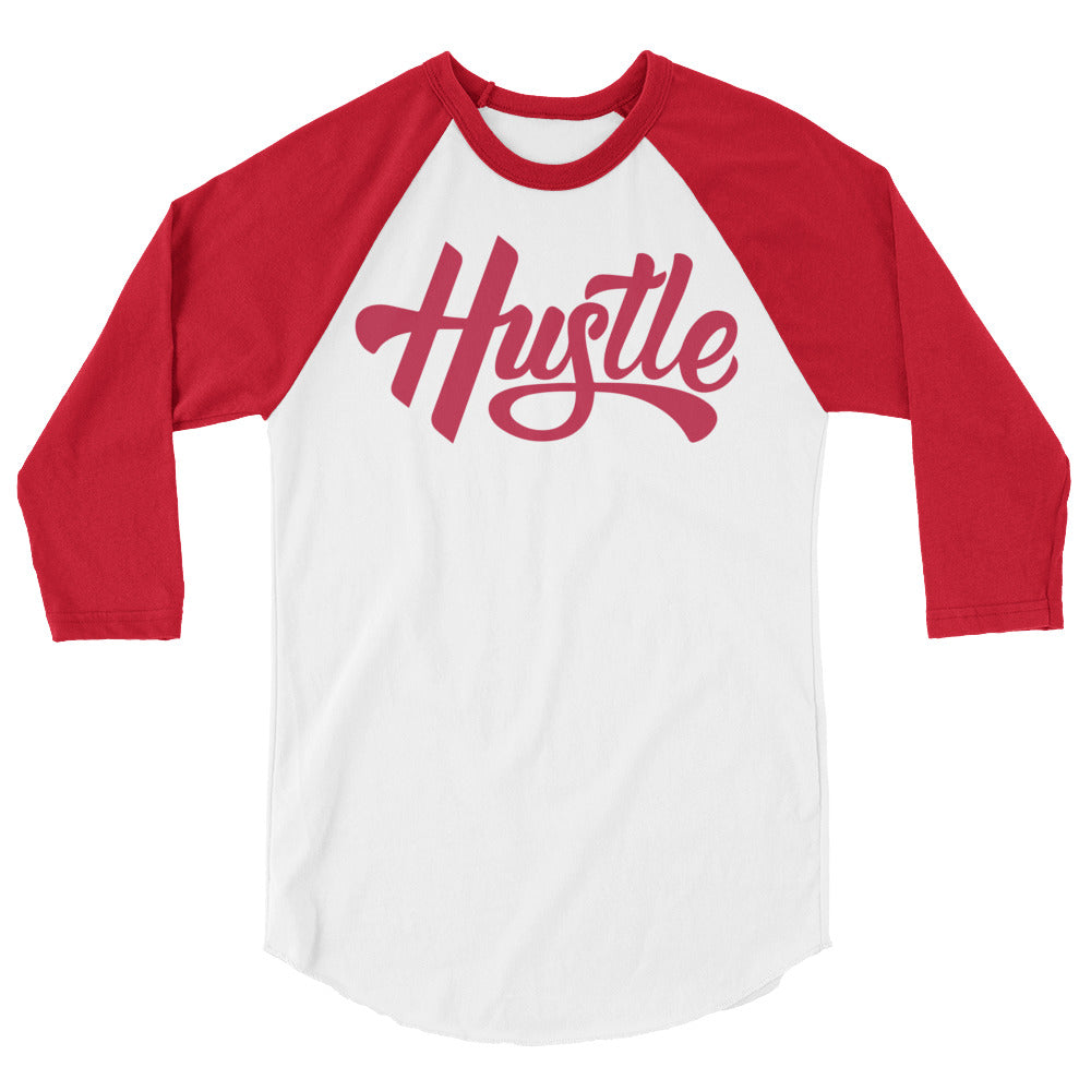 Hustle - Men&#39;s/Unisex 3/4 Sleeve Raglan - 7onetees