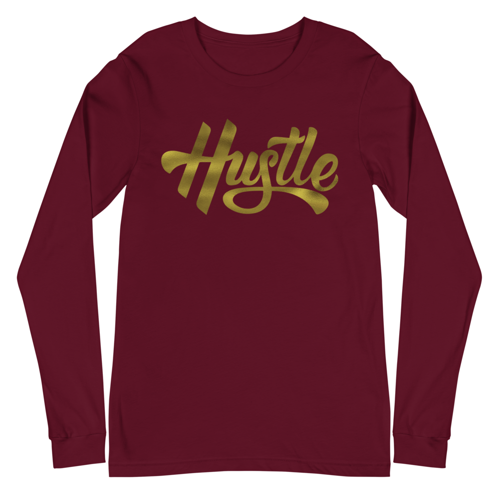 Gold Hustle - Men&#39;s/Unisex Long Sleeve - 7onetees