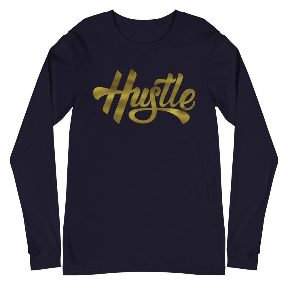 Gold Hustle - Men&#39;s/Unisex Long Sleeve - 7onetees