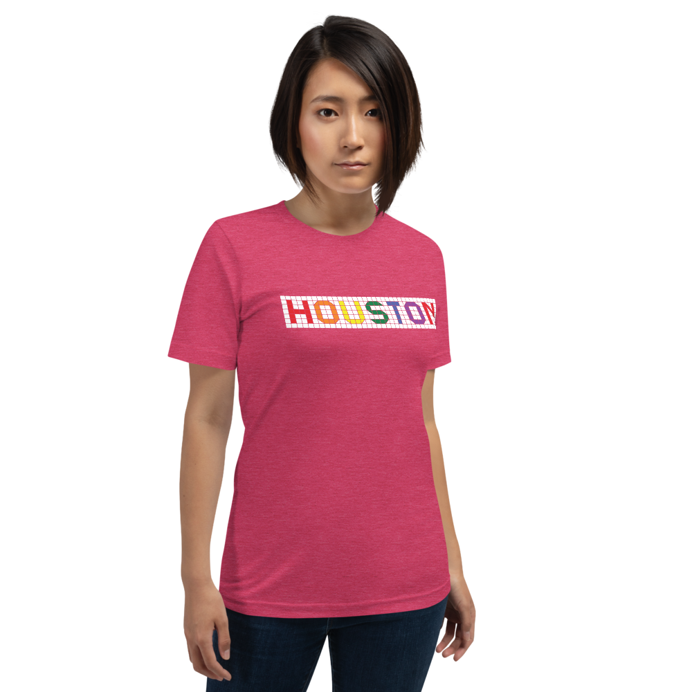 Houston LGBTQ Tiles - Men&#39;s/Unisex Tee - 7onetees