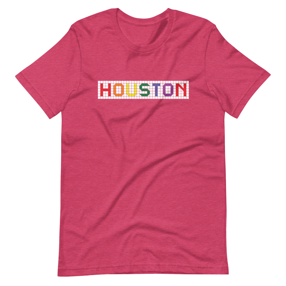 Houston LGBTQ Tiles - Men&#39;s/Unisex Tee - 7onetees