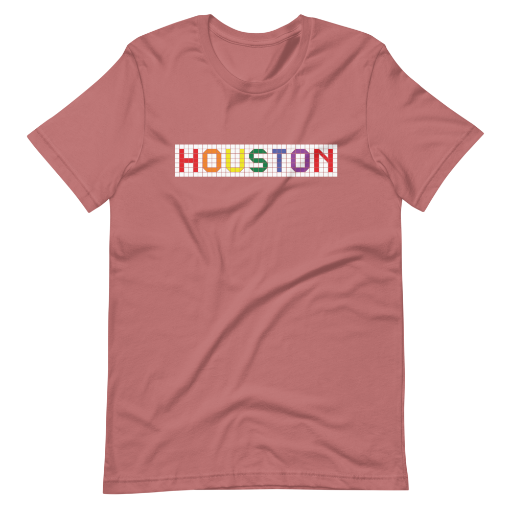 Houston LGBTQ Tiles - Men&#39;s/Unisex Tee - 7onetees