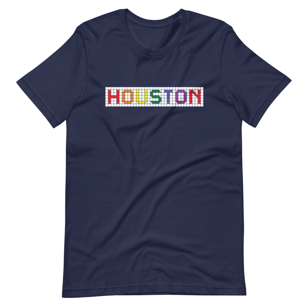 Houston LGBTQ Tiles - Men&#39;s/Unisex Tee - 7onetees