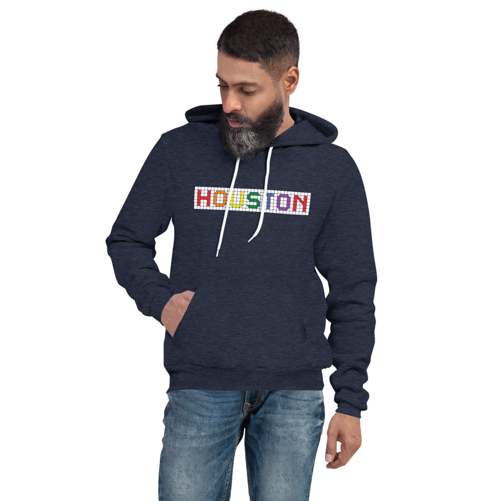 Houston LGBTQ Tiles - Men&#39;s/Unisex Hoodie - 7onetees