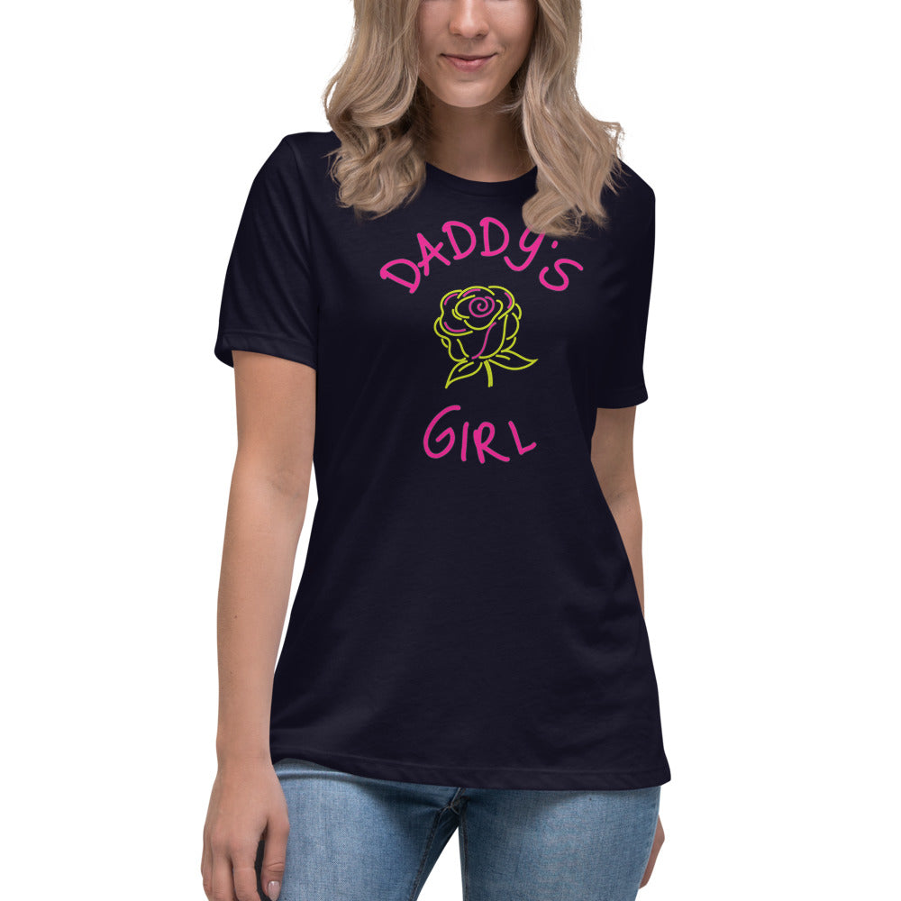 Daddy&#39;s Girl - Women&#39;s Relaxed Tee - 7onetees